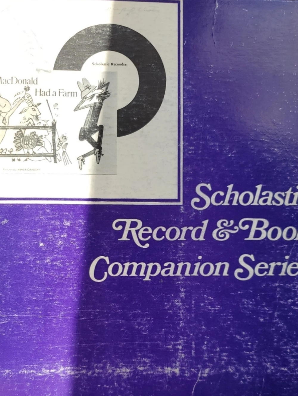 Vintage Scholastic Record & Book Companion Series 1969